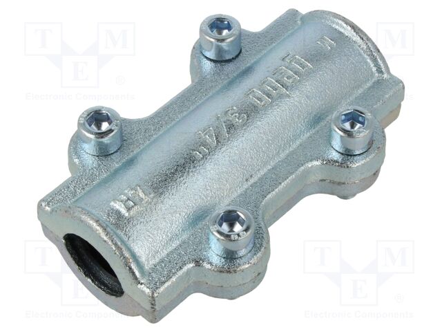 Splice terminal: fixing clamp; sealing; 10bar; cast iron; CLAMPS