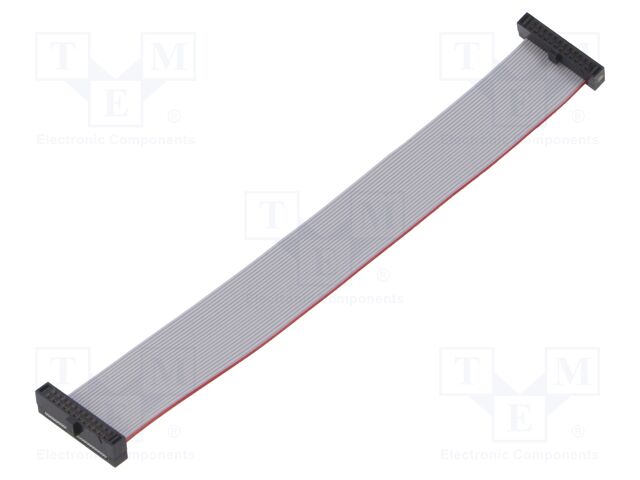 Ribbon cable with IDC connectors; Tape ph: 0.64mm; 127mm