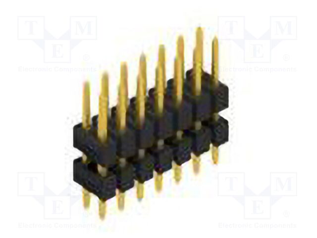 Connector: pin strips; pin header; male; PIN: 14; 2.54mm; THT; 2x7