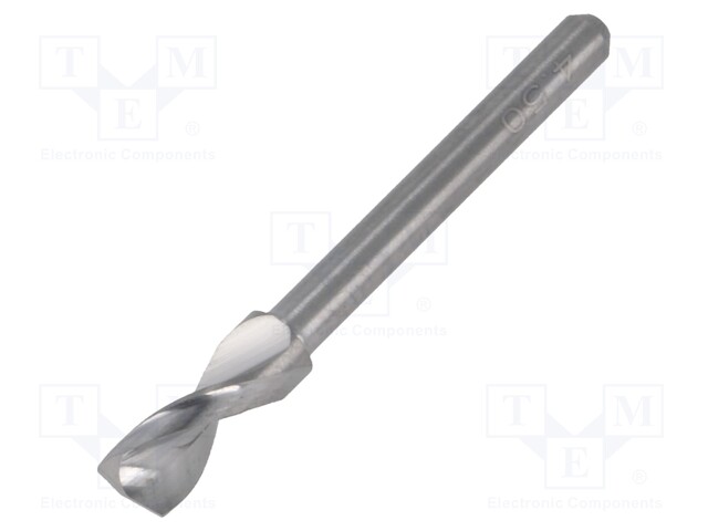 Drill bit; PCB; Ø: 4.5mm; L: 38.2mm; 1/8" (3,175mm)