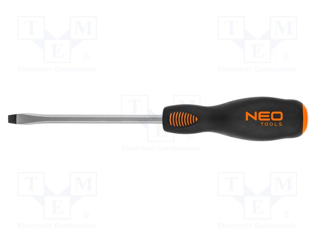 Screwdriver; for impact; slot; SL 6.5; 125mm