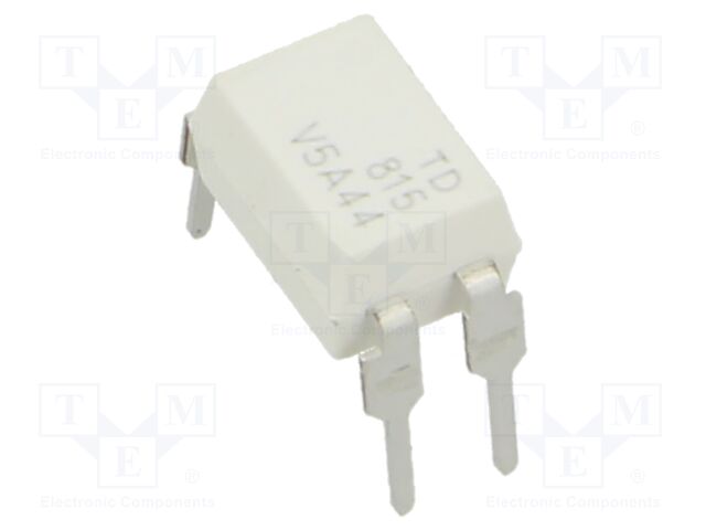 Optocoupler; THT; Ch: 1; OUT: Darlington; 5kV; DIP4; Colour: white