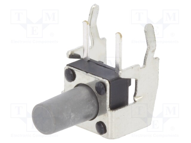 Microswitch TACT; SPST-NO; Pos: 2; 0.05A/12VDC; THT,angular; none