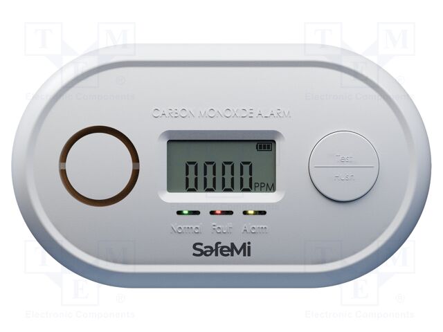 Meter: CO detector; Kind of sensor: electrochemical