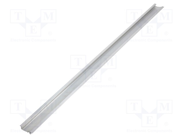 Profiles for LED modules; recessed; natural; L: 1m; aluminium