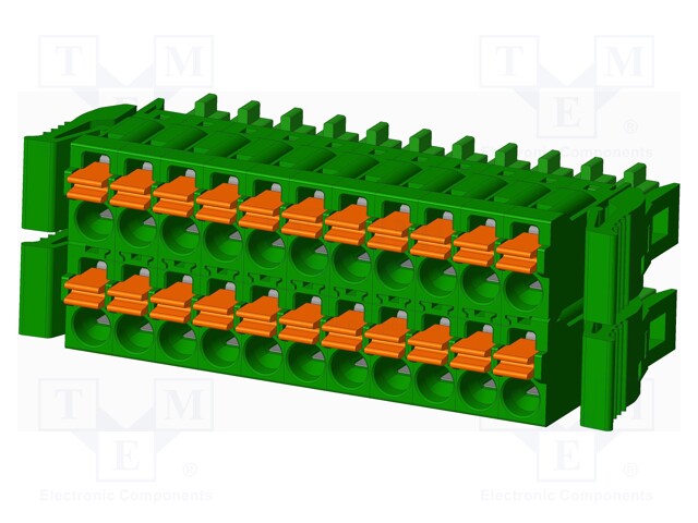 Connector: pluggable terminal block; plug; female; straight; 5.5A