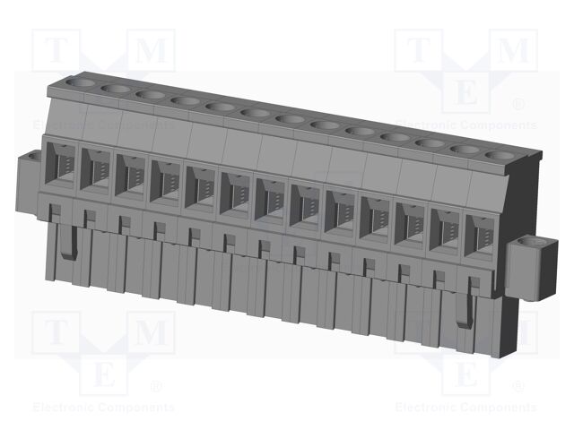 Connector: pluggable terminal block; plug; female; angled 90°