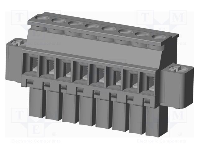 Connector: pluggable terminal block; plug; female; angled 90°