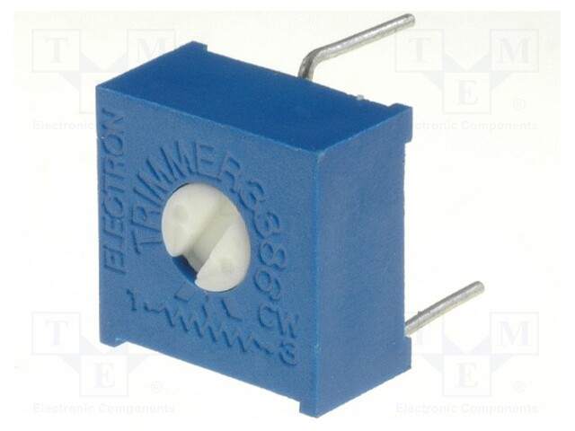 Potentiometer: mounting; single turn,horizontal; 1kΩ; 500mW; ±10%