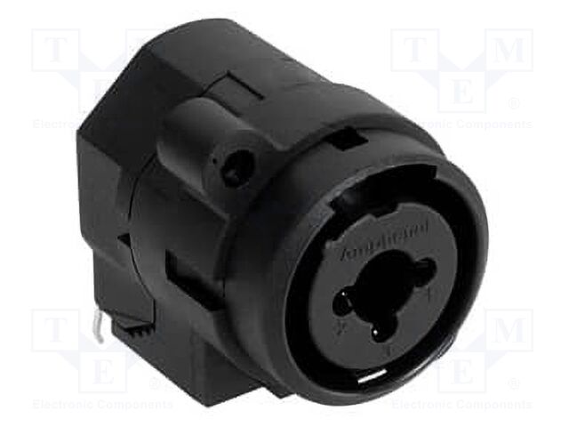 Connector: Jack 6,3mm + XLR; socket; female; THT; IP40