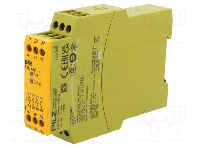 Automation module: extension; 24VDC; IN: 1; for DIN rail mounting