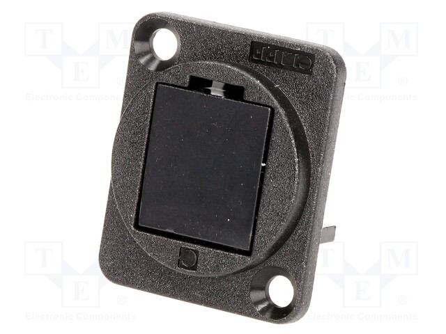 Protection cap; black; plastic; Case: XLR standard; 19x24mm