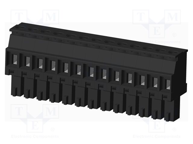 Connector: pluggable terminal block; plug; female; angled 90°