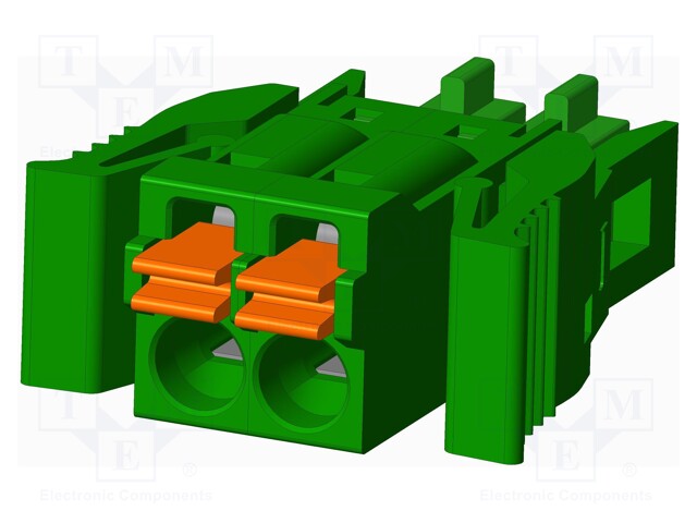 Connector: pluggable terminal block; plug; female; straight; 5.5A