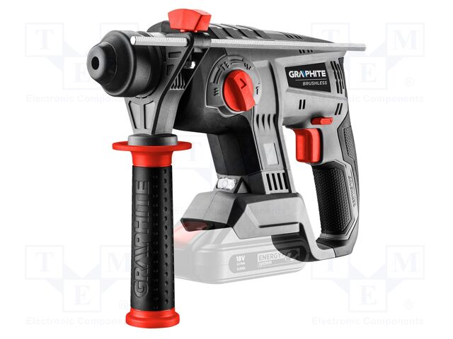 Fixing hammer; battery; 0÷1420rpm; 2.2J; 18VDC; Kind: brushless