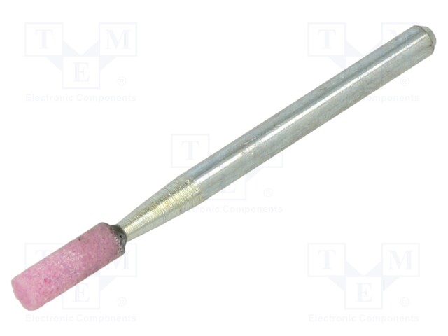 Grindingstone; 3mm; metal,steel; ceramics; Mounting: rod 3mm