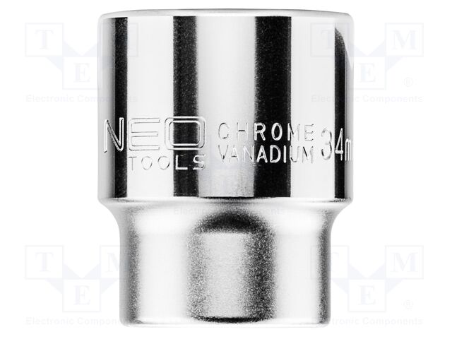 Socket; 6-angles,socket spanner; HEX 34mm; 3/4"