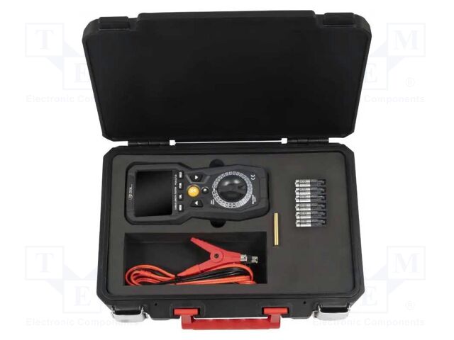 Meter: cable length; LCD; Range: 0,1÷30000m; Unit: ft,km,m,°C,°F