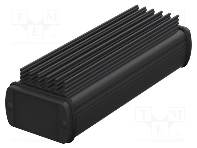 Enclosure: with panel; with heatsink; ALUBOS 600; X: 57mm; Y: 150mm