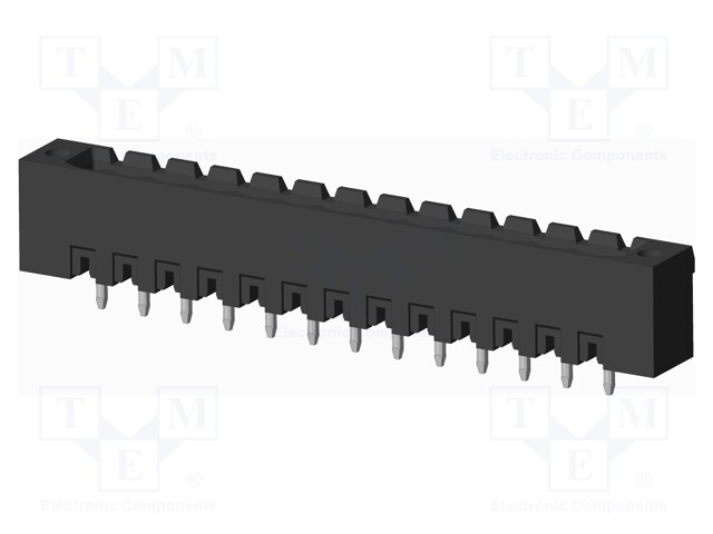 Connector: pluggable terminal block; socket; male; on PCBs