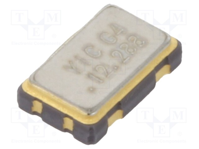 Generator: quartz; 12.288MHz; SMD; 3.3V; ±100ppm; -10÷70°C