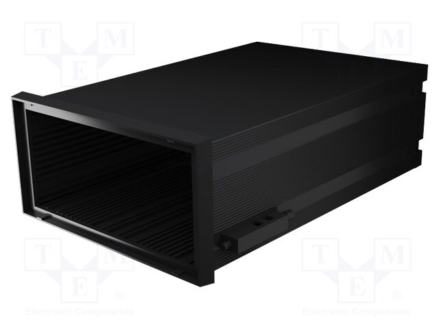 Enclosure: panel; X: 144mm; Y: 72mm; Z: 200mm; ABS + PC,PPO; black