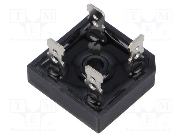 Bridge rectifier: single-phase; Urmax: 400V; If: 25A; Ifsm: 350A