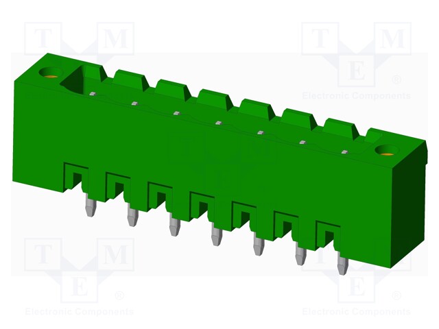 Connector: pluggable terminal block; socket; male; straight; THT