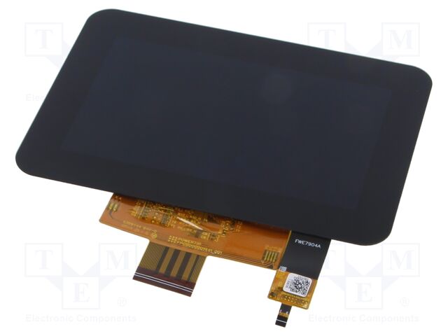 Display: TFT; 5"; 800x480; Illumin: LED; Dim: 137x95.5x4.9mm