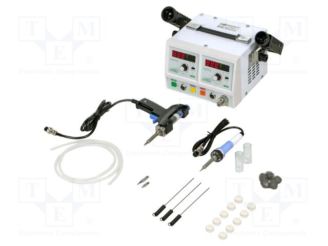 Soldering/desoldering station; digital; 50W; 150÷420°C; 230VAC