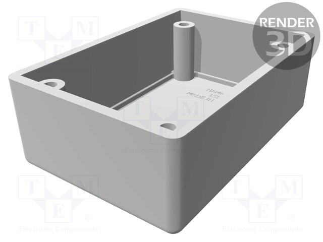 Enclosure: shielding; X: 56mm; Y: 81mm; Z: 40mm; ABS,stainless steel