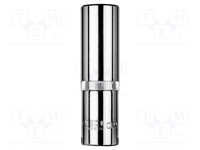 Socket; 6-angles,socket spanner; HEX 15mm; 1/2"; long