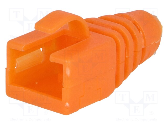 RJ45 plug boot; Colour: orange