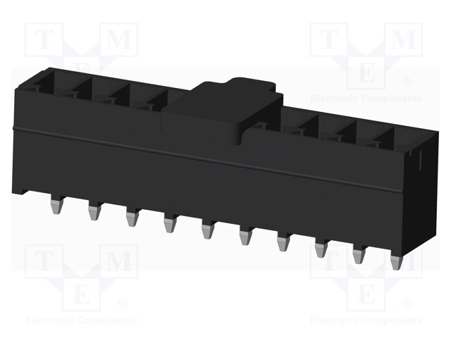Connector: pluggable terminal block; socket; male; straight; THT