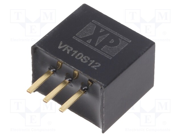 DC/DC Converter, 1 Output, 12 W, 12 V, 1 A, VR10 Series
