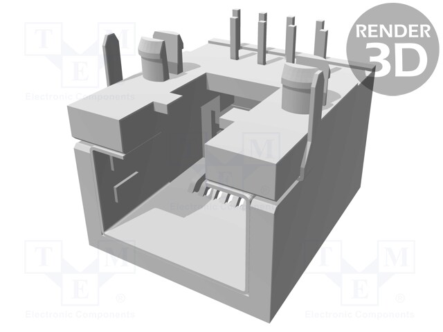 Socket; RJ45; PIN: 8; Cat: 5e; shielded,low profile; Layout: 8p8c