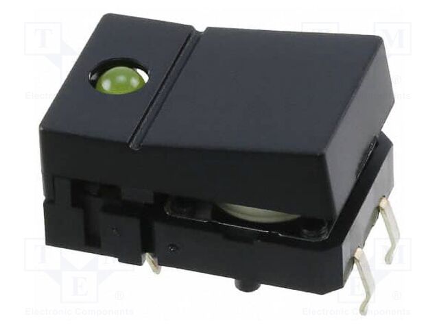 Switch: keypad; Pos: 2; SPST-NO; 0.05A/24VDC; orange; LED; yellow