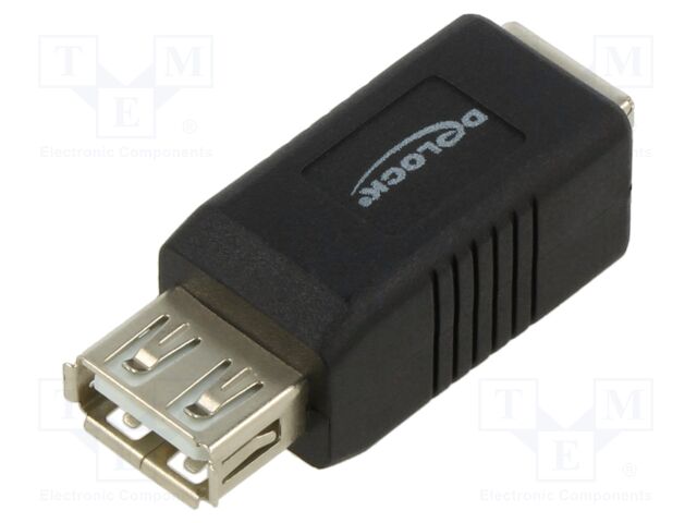 Adapter; USB 2.0; USB A socket,USB B socket