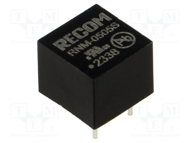 Converter: DC/DC; 1W; Uin: 4.5÷5.5V; Uout: 5VDC; Iout: 200mA; DIP6
