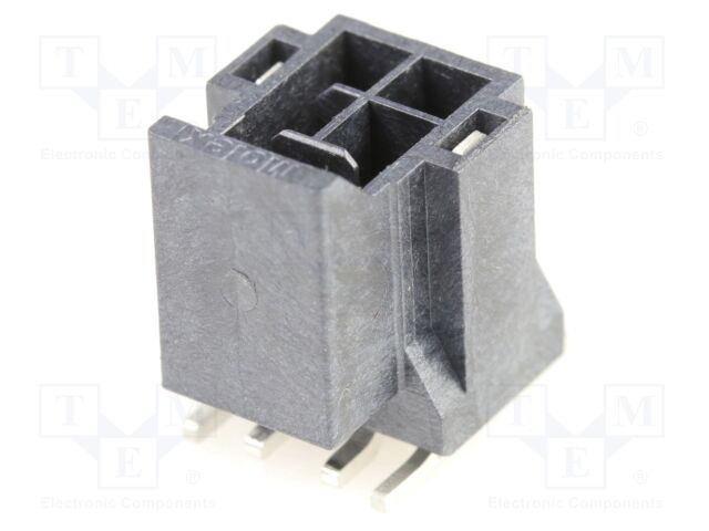 Connector: wire-board; -40÷115°C; vertical; PIN: 4; soldering; 4A