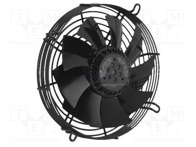 Fan: EC; axial; 230VAC; Ø278x78.5mm; ball; 2000rpm; IP55; Len: 0.38m