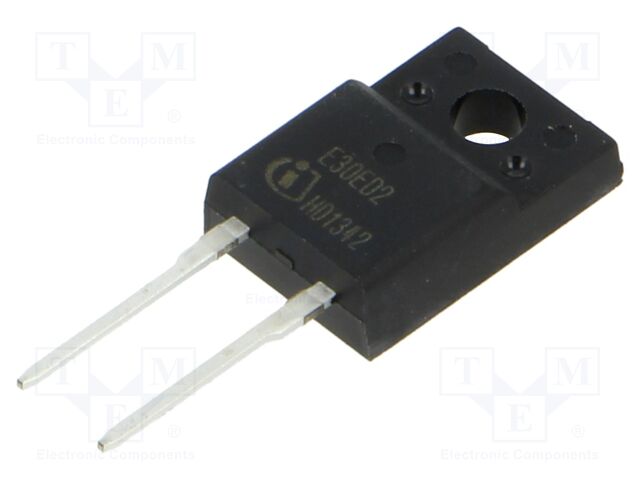 Fast / Ultrafast Diode, 650 V, 30 A, Single, 2.2 V, 42 ns, 180 A