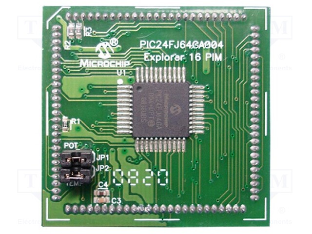 Plug-in module; Assoc.circ: PIC24HJ256GP610A