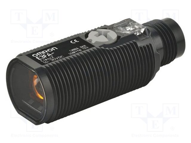 Sensor: photoelectric; straight; NPN; DARK-ON,LIGHT-ON; 100mA