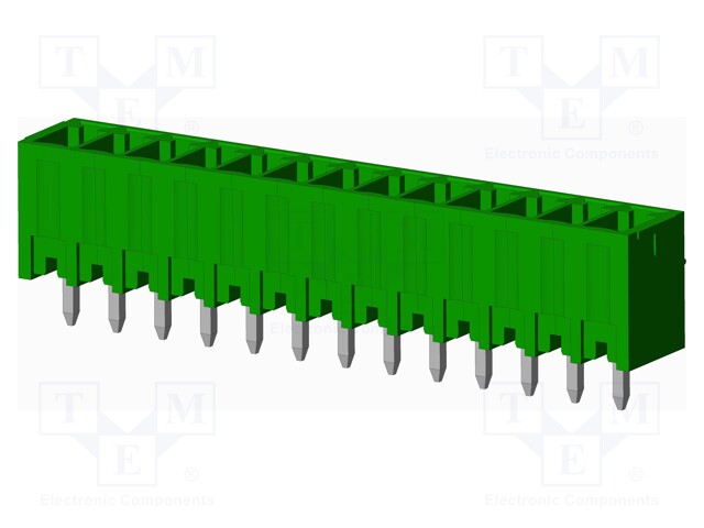 Connector: pluggable terminal block; socket; male; straight; THT