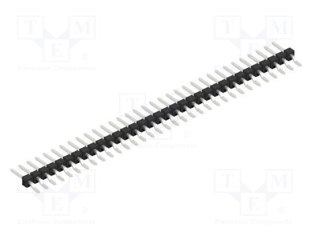 Connector: pin strips; pin header; male; PIN: 33; 2.54mm; SMT; 1x33