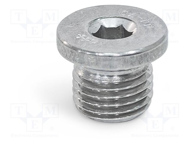 Hexagon head screw plug; without seal; Thread: G 1/8"; DIN 908