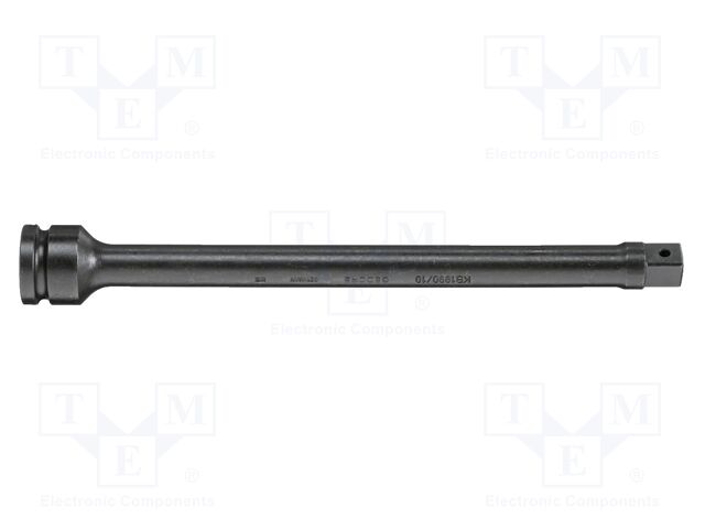 Extension; socket spanner,impact; square; 1/2"; steel; 250mm