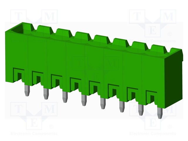 Connector: pluggable terminal block; socket; male; straight; THT
