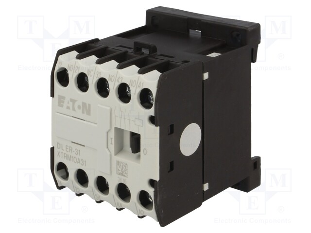 Contactor: 4-pole; NC + NO x3; 110VAC; 6A; DIN,on panel; DILER